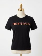Jonas Brothers I Heart Hot Dads Graphic Tee Concert Tour Fan Merch Black Shirt Photo 0