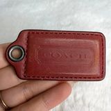 2.5" COACH Fob Bag Charm Hang tag Hangtag Photo 0