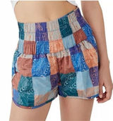 FP Movement Free People The Way Home in Cobalt‎ Combo Shorts Multicolored Medium Photo 0