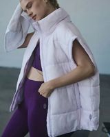 NWT FP Movement In A Bubble puffer vest size small oversized Photo 0