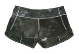 Lululemon Speed Up Shorts Women 6 Green Camo Excellent Low Rise Lined Running Photo 0