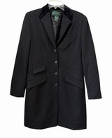 Lauren Ralph Lauren Single Breasted Wool Blazer Velvet Collar Button Jacket Sz 6 Photo 0