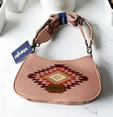 Wrangler‎ Aztec Embroidered Shoulder Bag Hobo Purse Ethnic Western Photo 0