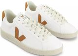 Veja Urca CWL Sneakers Low Top Lace Up Logo Leather Rubber White Camel Tan 7 Photo 0