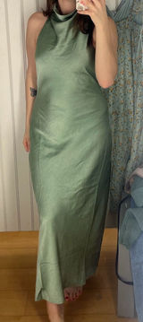 Wedding guest dress Green Size L Photo 0