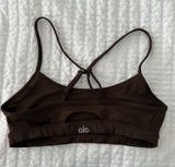 Alo Yoga Brown Airlift Bra Photo 0
