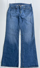 Vintage Lucky Brand Flare Jean, Low Rise, Size 29 (8), EUC Photo 0