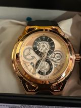 Activa DRIFT x Invicta Skeleton Gold Luxe Edition! 10K Gold & Black Casual Sport Photo 0