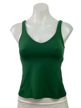 Lululemon Women's Green V Neck Cami Yoga Gym Workout Athletic Tank Top Size S Photo 0