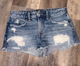 Abercrombie & Fitch Women’s Harper Low Rise Shorts-Size 25 Photo 0