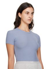 SKIMS Cotton Rib cropped T-Shirt Photo 0