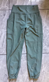 Beyond Yoga Spacedye High Waisted Midi Joggers Sage Green Medium Photo 0