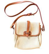 DOONEY & BOURKE Vintage Essex Crossbody Pebbled‎ Cream Photo 0