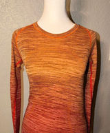 RARE HARD TO FINDLululemon Swiftly Tech Long Sleeve Crew Vivid Amber Size 4 NWOT Photo 0