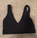 Black Lululemon Bra Sports 4 Photo 0