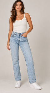 Levi’s 90s Y2K Middy Straight Jeans Women’s 26 Light Acid Wash High Rise Denim Photo 0