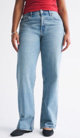 Abercrombie Curve Love Low Rise Baggy Jean Photo 0
