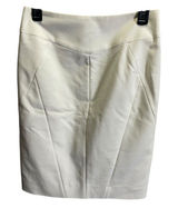 Antonio Melani‎ Womens Pencil Skirt Size 4 Off-White Cotton Blend Photo 0