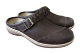 Orthofeet‎ Irma Shoes Womens Size 8.5B Slip-On Mule Clogs Brown Leather Comfort Photo 0