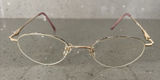 Nine West 21 Eyeglasses Frames ONLY 46-19-130 7FX Gold half rim pink tortoise Photo 0