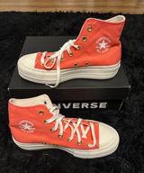 CONVERSE Chuck Taylor All Star Lift Platform High 'Watermelon Slushy' shoes sz 7 Photo 0