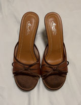 Brown Kitten Heels Photo 0