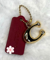 COACH "C" Hang Tag Hangtag Key Fob Bag Charm Photo 0