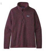 Patagonia Better Sweater Womens Plum 1/4 Zip Fleece Size XL Preppy Outdoors Photo 0