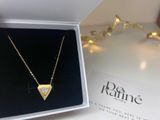 Handmade Delta pendants 18k gold plated over stainless steel tarnish free Photo 0