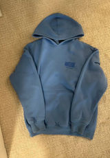 Blue oversized hoodie Photo 0