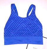 Victoria’s Secret Blue Seamless Stretch Unlined Sports Bra Photo 0
