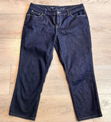 The Limited Denim 312 Womens Dark Wash‎ Crop Jeans Size 10 Photo 0
