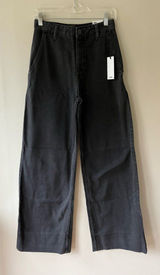 Lee Sz 26 Lyocell Blend Heritage Wide Leg Baggy Denim Pants Jeans High Rise Photo 0