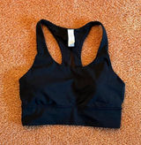EXCELLENT Lululemon Invigorate Long Line Racerback Training Gym Bra Black Size 8 Photo 0