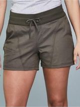 The North Face Women’s Aphrodite Arise Shorts 3.5” Hiking Outdoor in Green M Photo 0