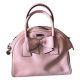 *KATE SPADE* Montrose Avenue Leeland Bow Satchel Baby Pink w shoulder strap Photo 0