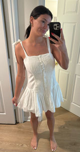 Zara White Dress Photo 0