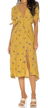 FAITHFULL THE BRAND BILLIE MIDI DRESS IN‎ DOLORES FLORAL SIZE Medium 6 Photo 0