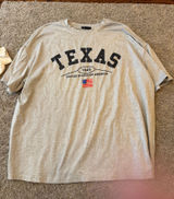 texas tshirt Gray Size L Photo 0