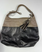 Brighton Shoulder Bag Hobo Two Tone Leather Tassel‎ Charm Designer Purse Photo 0