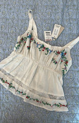NWT Embroidered Top Photo 0