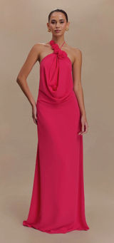 Pink meshki Rosalia maxi dress Photo 0