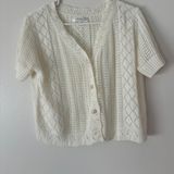 Crochet Blouse White Photo 0