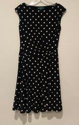 - Black and White Polkadot Dress Photo 0