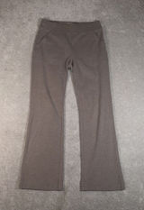 Duluth Trading Co Womens NoGA Naturale Cotton Bootcut‎ Pants Size Sx29 Brown Photo 0