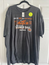 Disney Parks Halloween Party 2019‎ Womens Size 3XL Charcoal Glow T-Shirt Cotton Photo 0