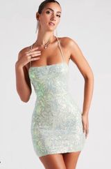 green homecoming dress Photo 0