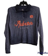 Rivalry Threads Auburn Tigers Long Sleeve Crop Sweatshirt NWT Photo 0