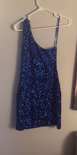 Verty Party Blue Dress Photo 0