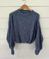 Oversized sweater Blue Photo 0